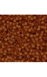 Miyuki delica Beads 11/0 - Matted transparent marigold DB-1261